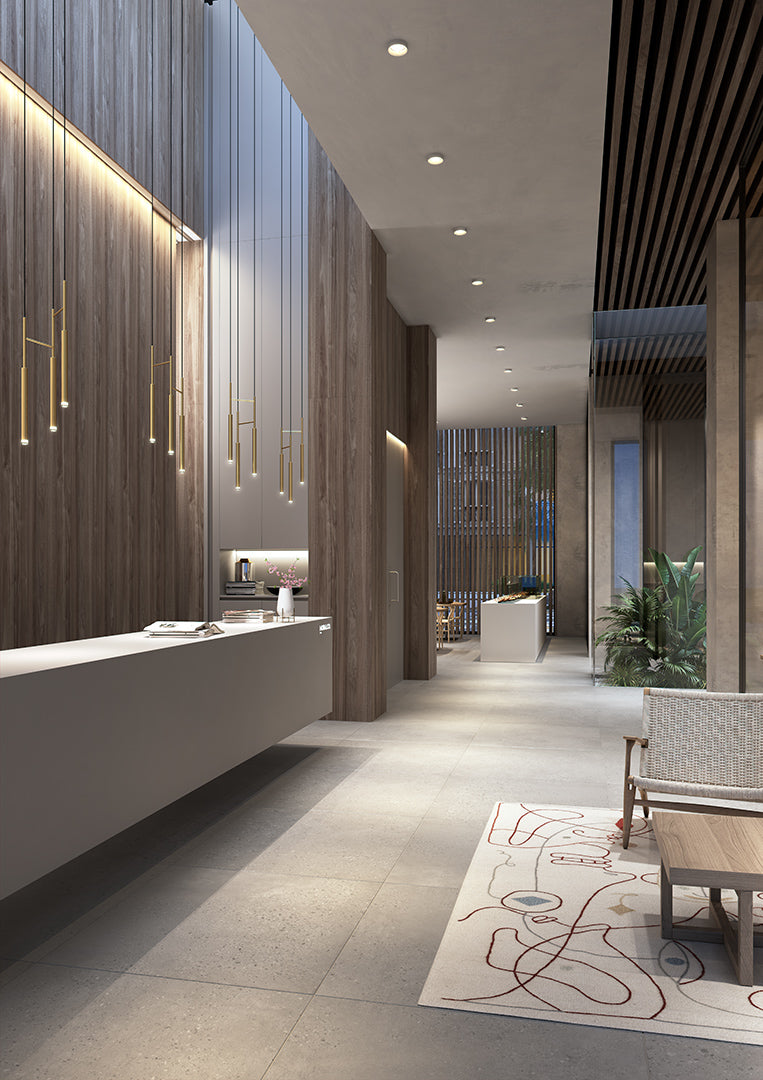 LedsC4 Lámpara de techo colgante Candle Triplex LED Phase Cut Latonado 00-6021-27-27