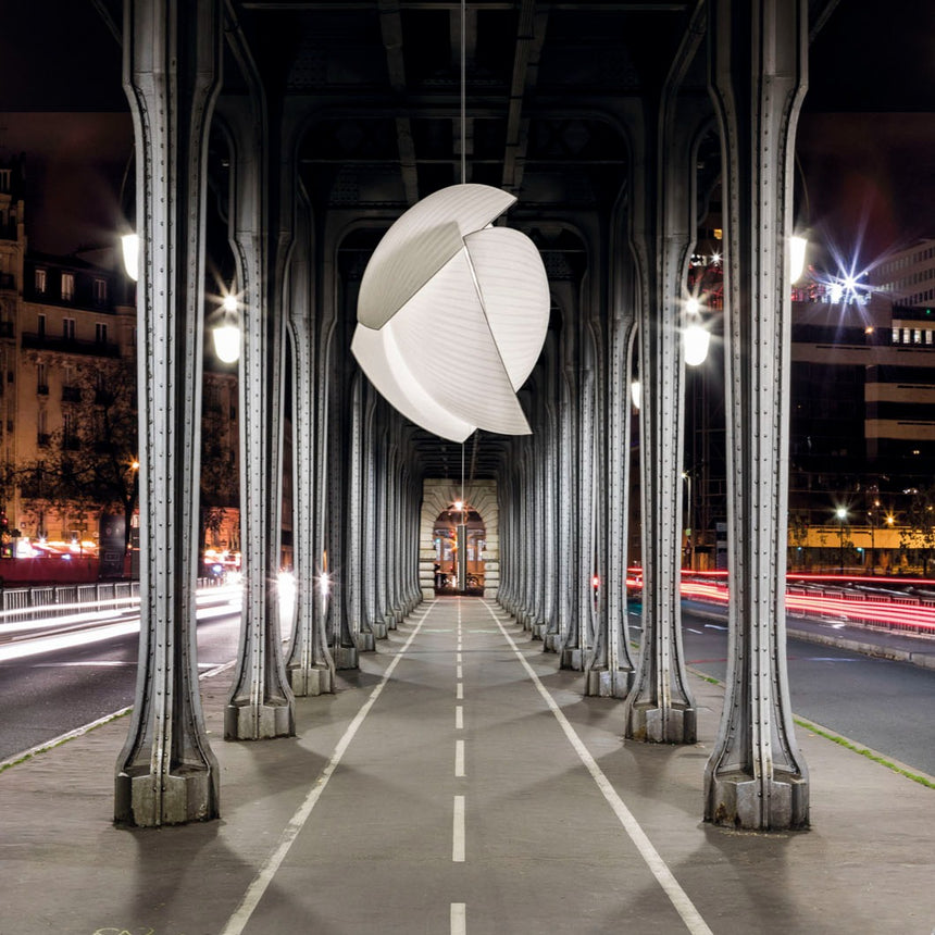 LedsC4 Lámpara de techo colgante Voiles empotrable LED 3000K Phase Cut 00-6317-21-14