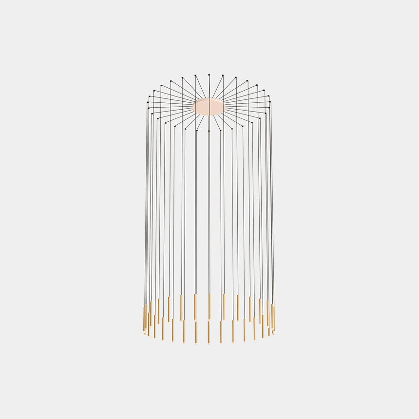 Lámpara de techo colgante LedsC4 Candle LED 30 luces 00-6668-14-27