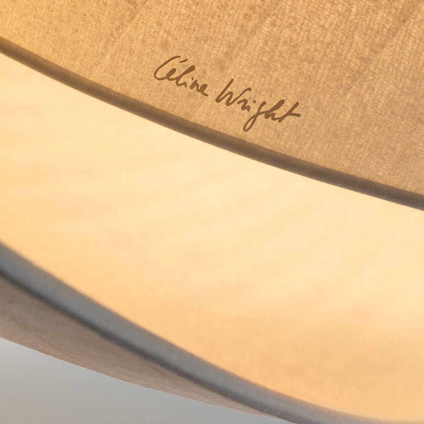 LedsC4 Lámpara de techo colgante Voiles Big empotrable LED DALI cromo 00-7690-21-14