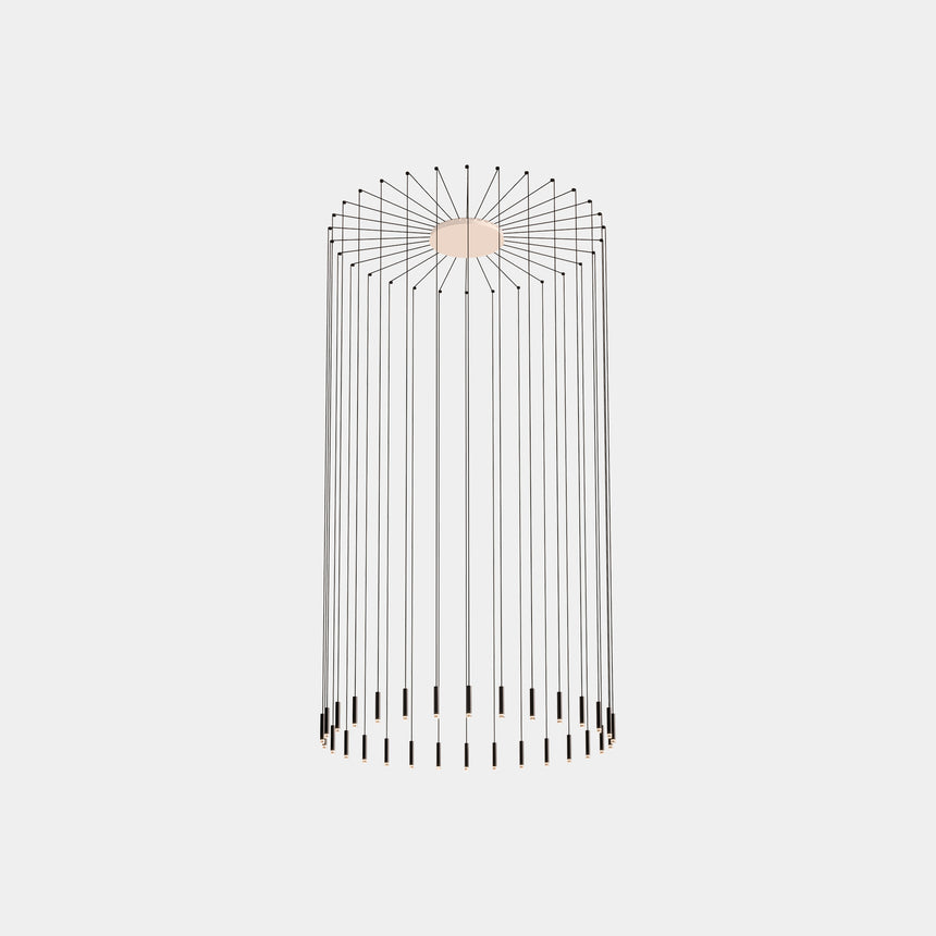 Lámpara de techo colgante LedsC4 Candle XS LED 30 luces 00-8535-14-27