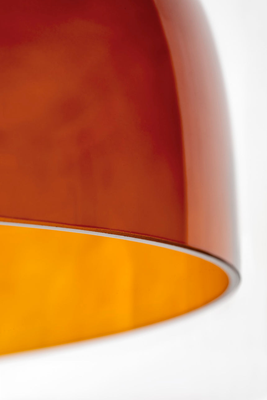 LedsC4 Lámpara de techo colgante Levels 1 42cm ámbar LED regulable Casambi 00-A050-05-15