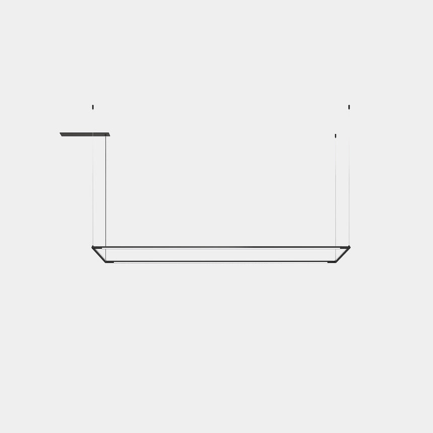 Lámpara de techo colgante LedsC4 Tubs Modular Horizontal Rectangular 600x1500mm 00-8261-05-M1