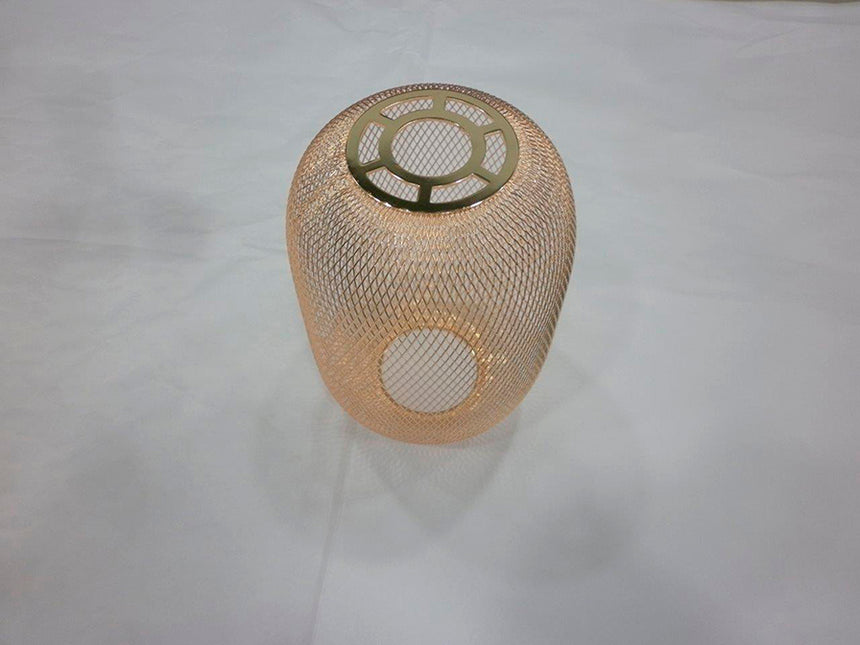 Schuller Micrón Pantalla malla metálica oro brillo