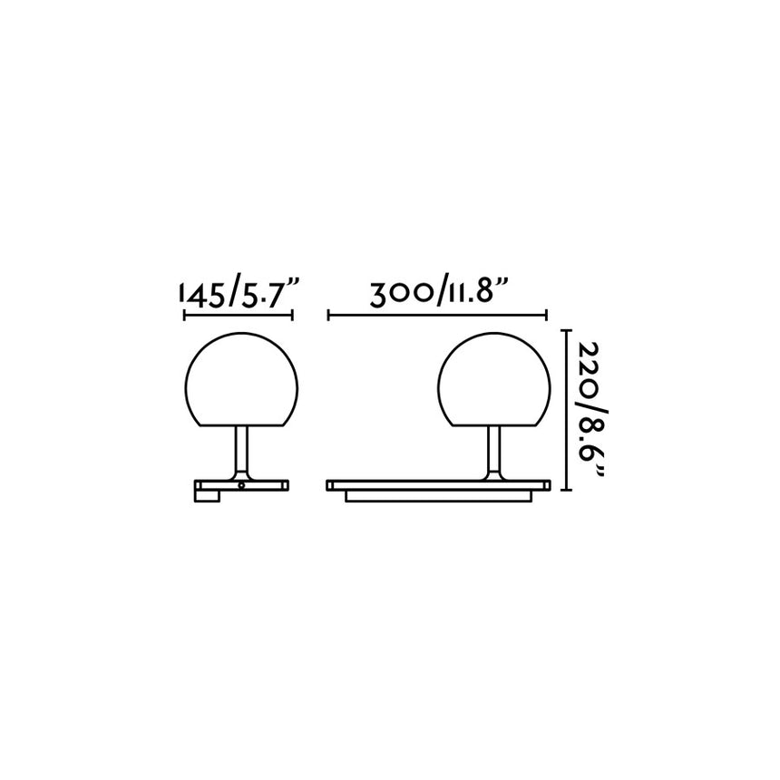 Faro 01014A - Dibujo técnico