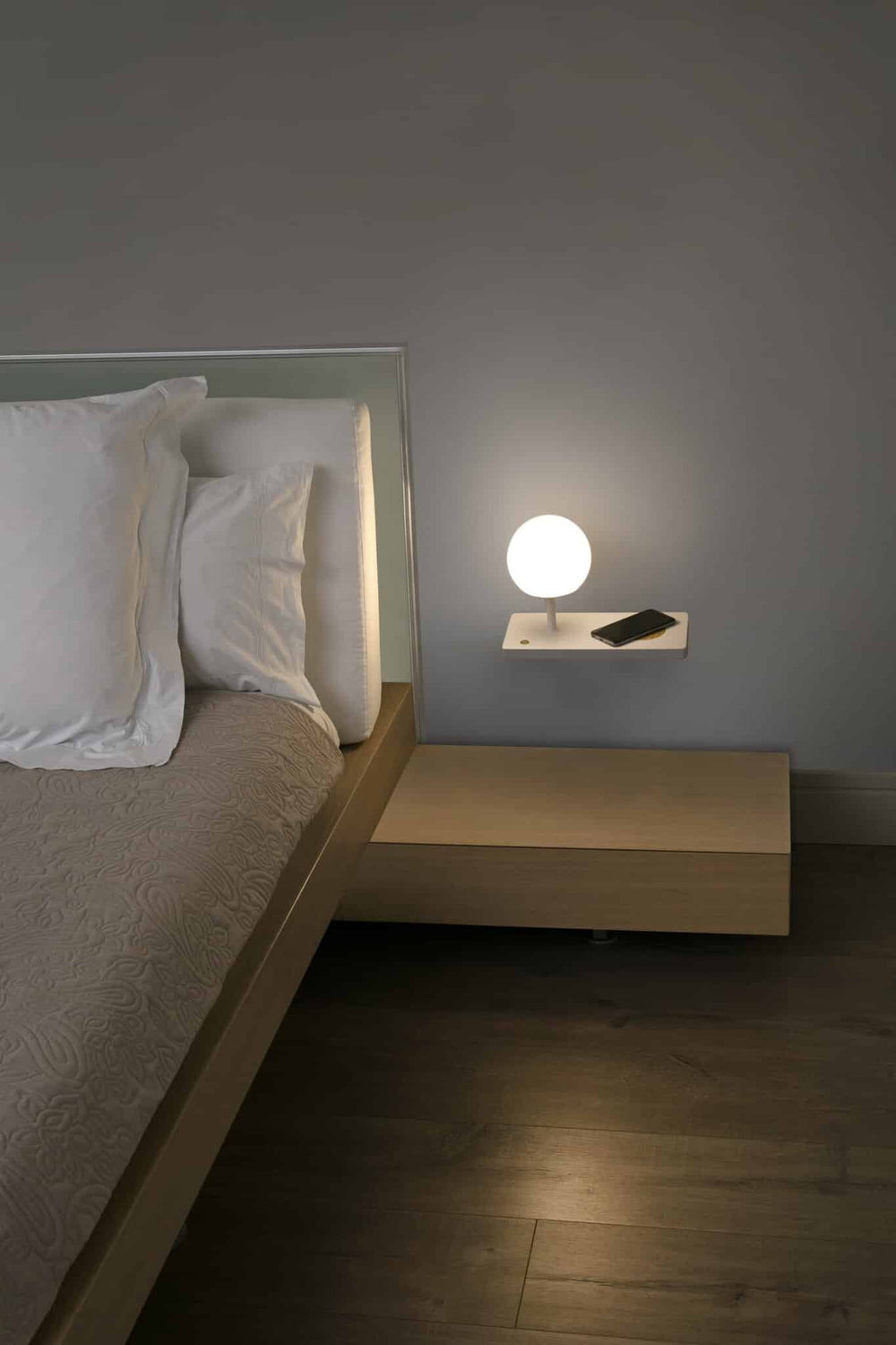 Faro NIKO PC Lamp right white diffuser PC 01027A