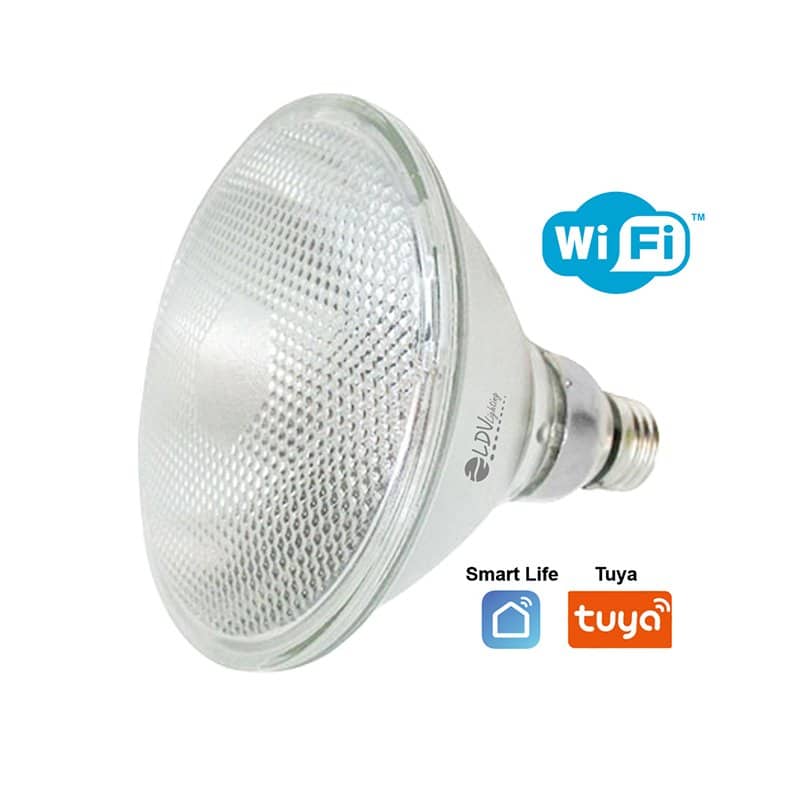 PAR38 LED Bulb 12W E27 990lm 120º RGB + CCT Smart WiFi