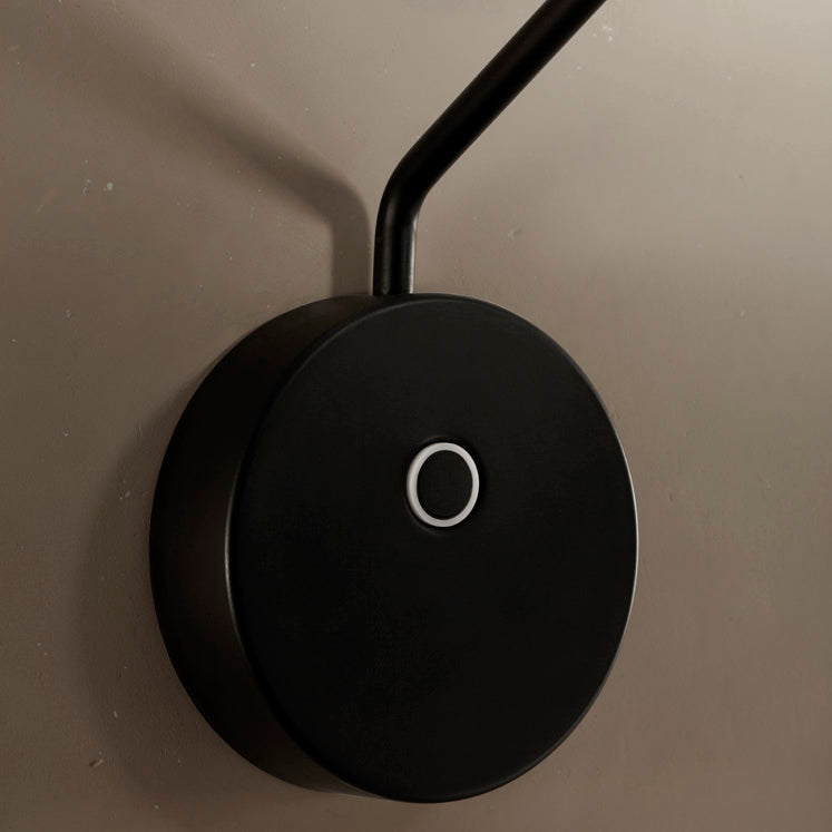 LedsC4 Aplique de pared luz de lectura Invisible Reader Large LED blanco cálido Touch Dimm 05-7381-05-05