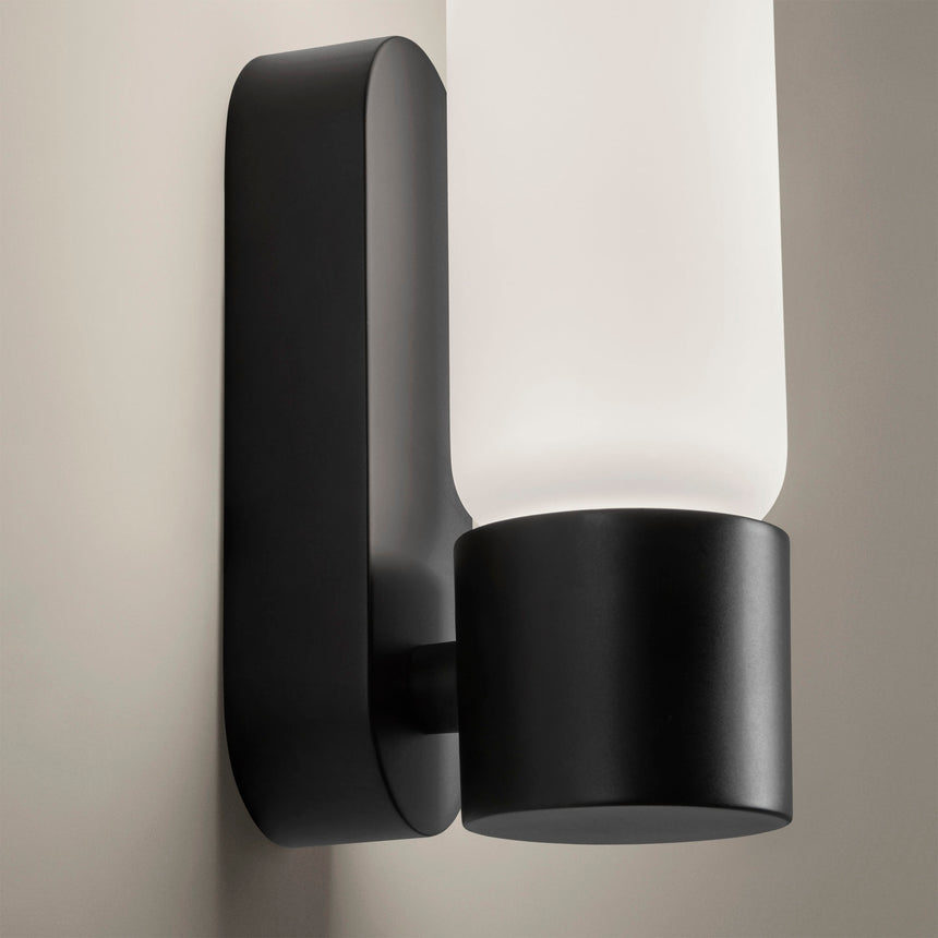LedsC4 Bathroom IP44 Dresden LED LED 9.5 Warm White - 3000K Black 563Lm 05-7983-05-F9