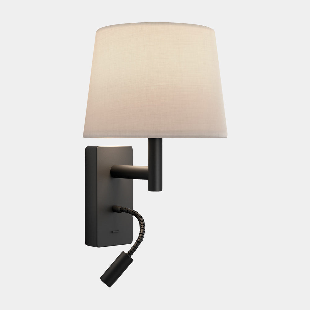 LedsC4 Metrica Shade Extend Reader LED E27 17.3 warm 2700K wall light without shade 05-8401-05-82