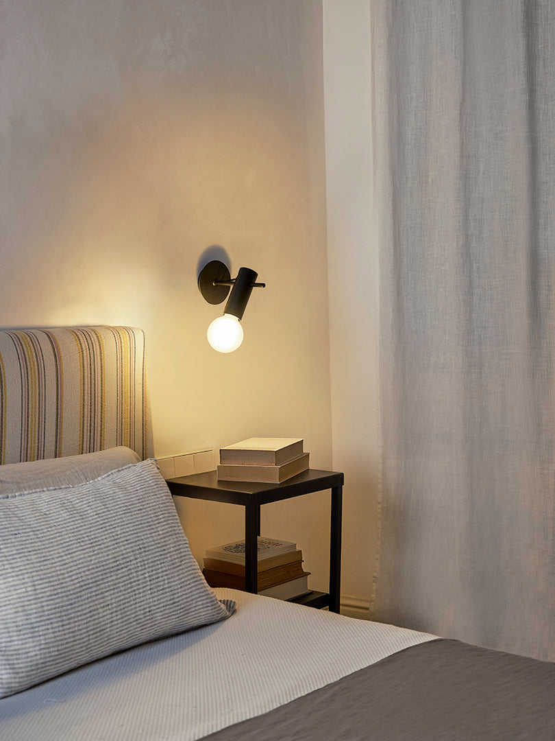 LedsC4 Aplique bola Nude E27 15 Negro 05-8515-05-05