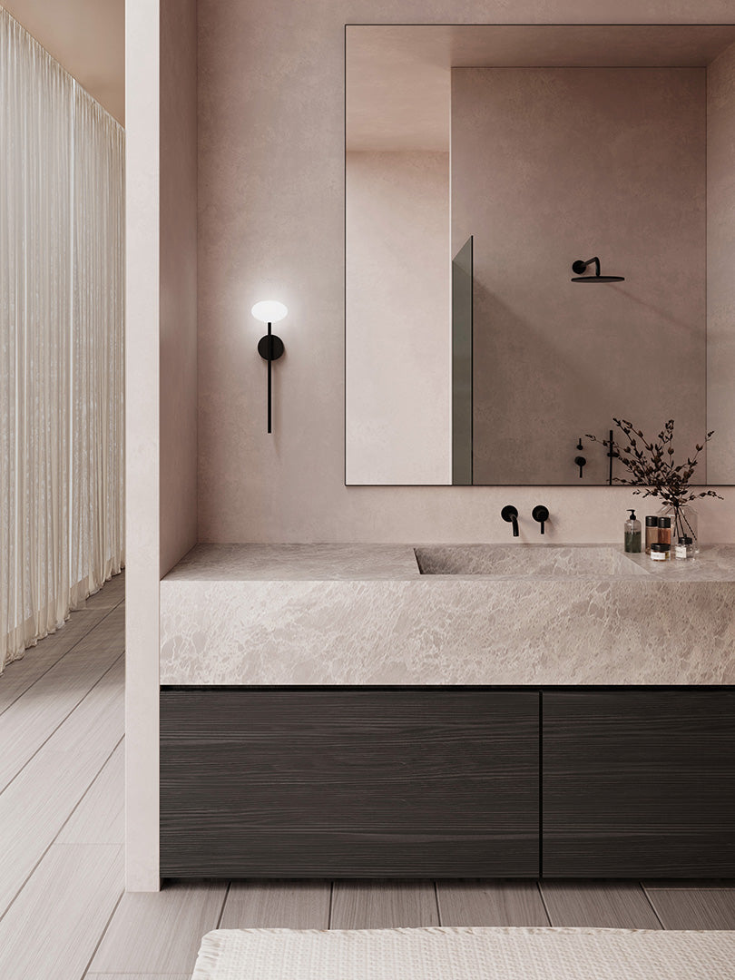 LedsC4 Baño IP44 Bloom bolas LED 7.5 Blanco Cálido - 2700K Negro 262Lm 05-A011-05-M1