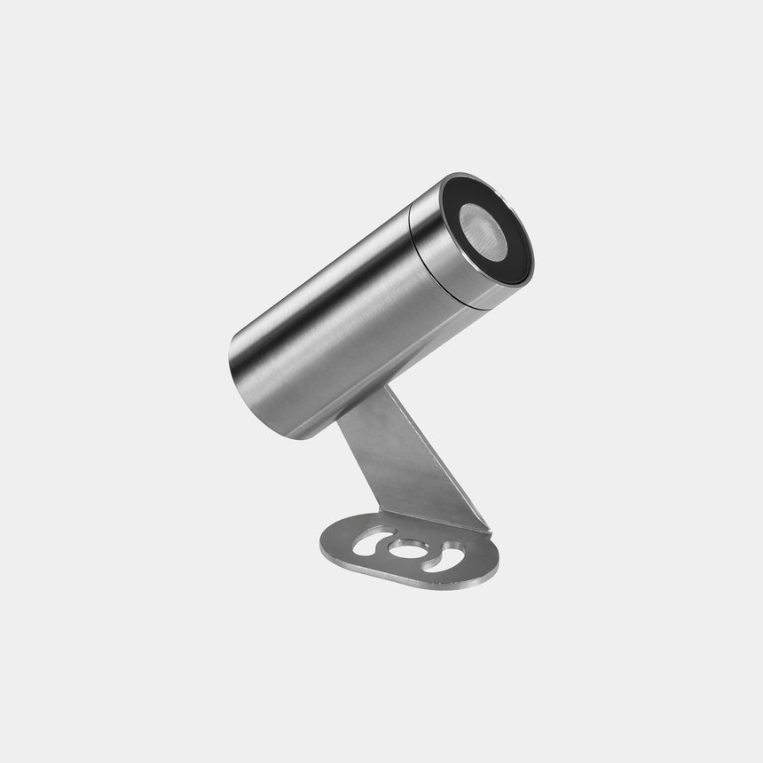 LedsC4 Proyector IP66 Thor Ø26Mm LED 2 Blanco Cálido - 3000K Acero Inoxidable 05-E007-CA-CL