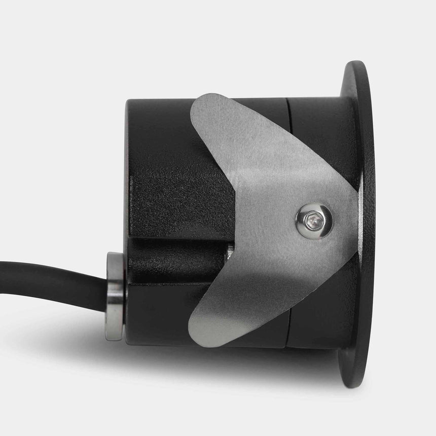 LedsC4 Empotrable De Pared IP66 Bat Round Lineal LED 2.2 Blanco Cálido - 2700K Marrón 05-E015-J6-CK