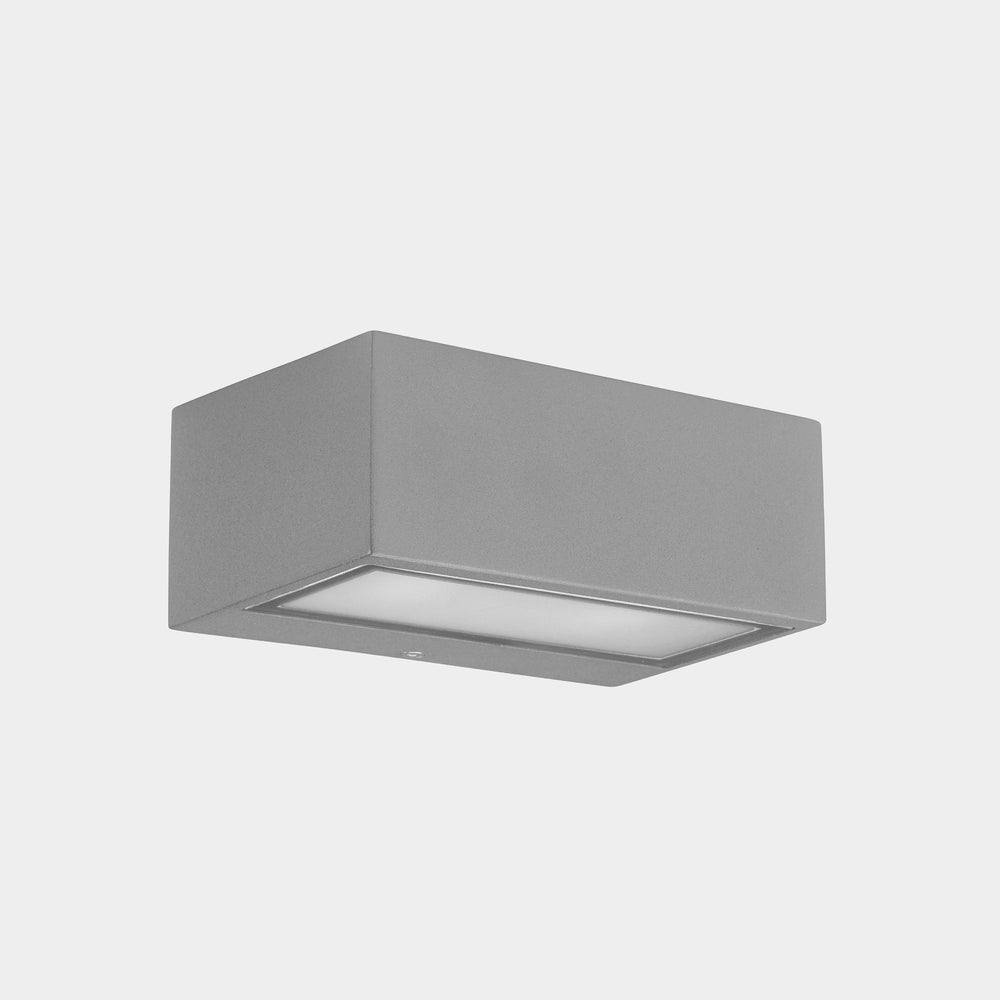 LedsC4 Wall Lamp IP65 Nemesis LED 70*170Mm LED 12.6 Sw 2700-3200-4000K Gray 834Lm 05-E026-34-EH