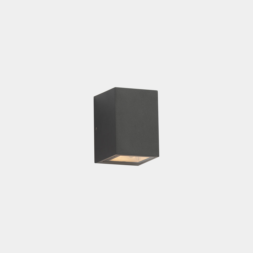 LedsC4 Wall Lamp IP55 Afrodita GU10 Single Emission GU10 8 Urban Gray 05-E054-Z5-37