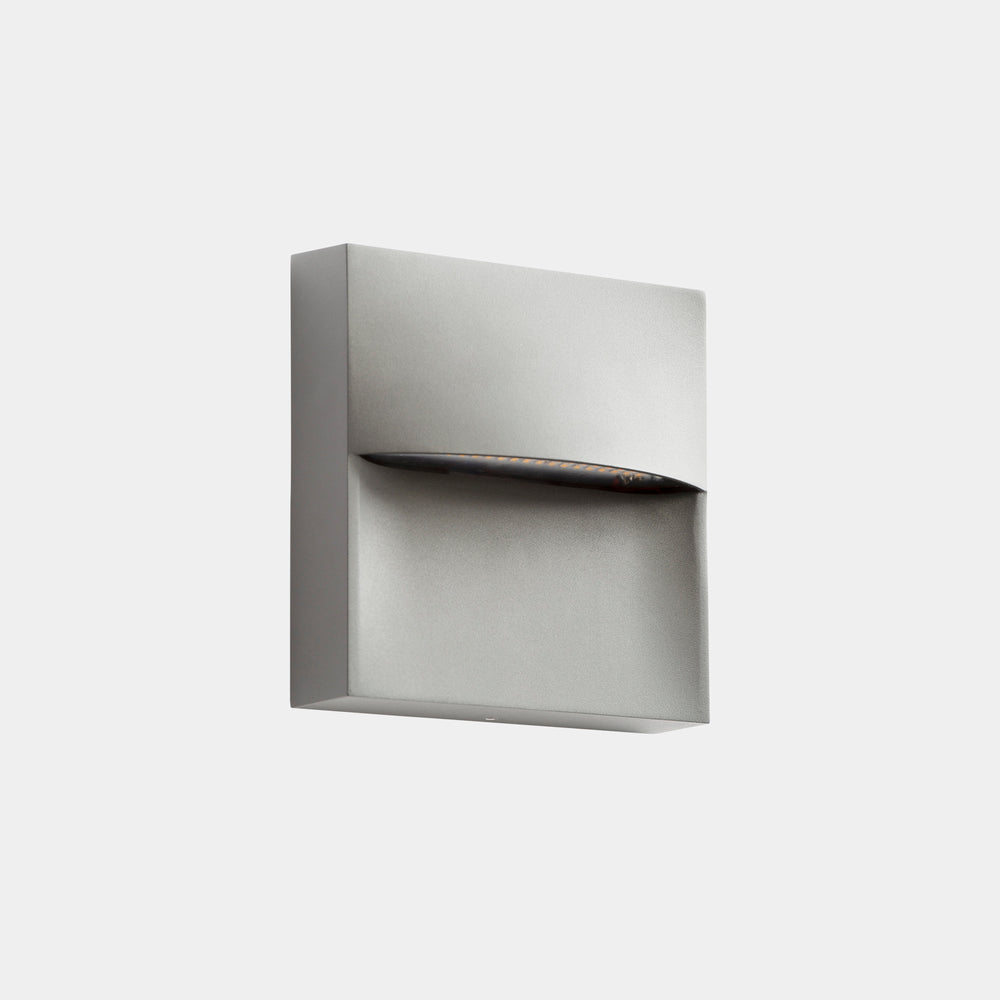 LedsC4 Wall Lamp IP66 Sam 140Mm LED 3.5 Sw 2700-3200-4000K Gray 269Lm 05-E059-34-EH