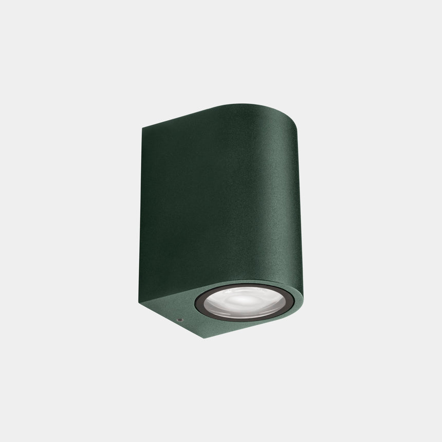 LedsC4 Aplique IP66 Eko Single Emission GU10 8 Verde Abeto 05-E157-E3-37