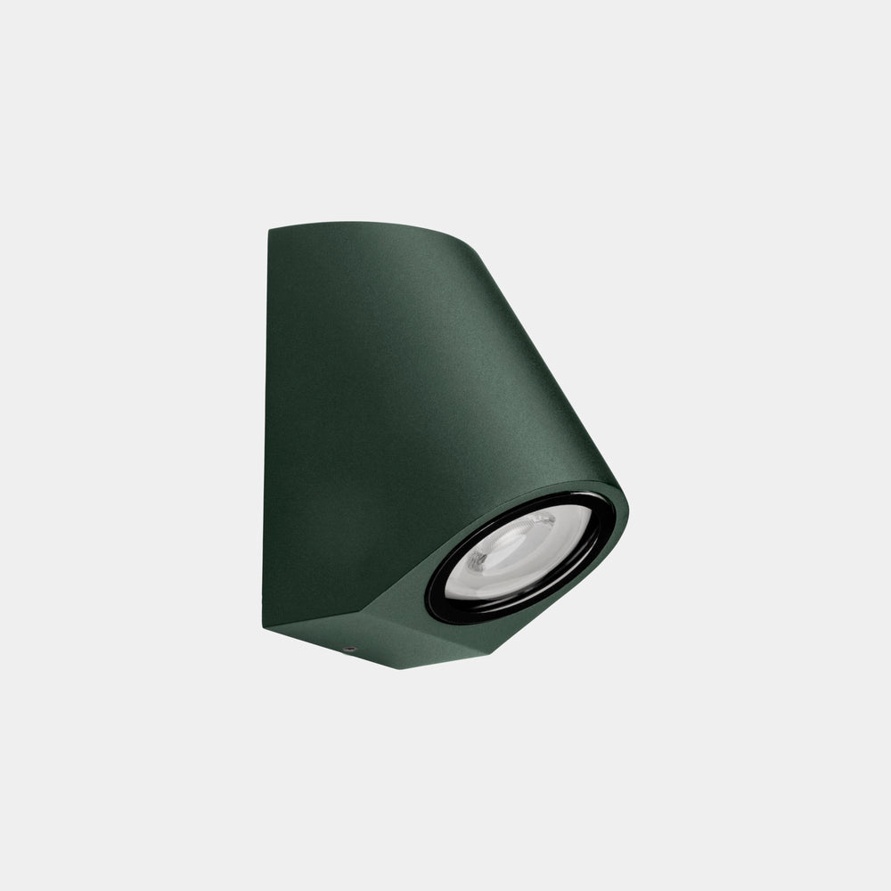 LedsC4 Wall Lamp IP66 Eko Inclined GU10 8 Fir Green 05-E158-E3-37