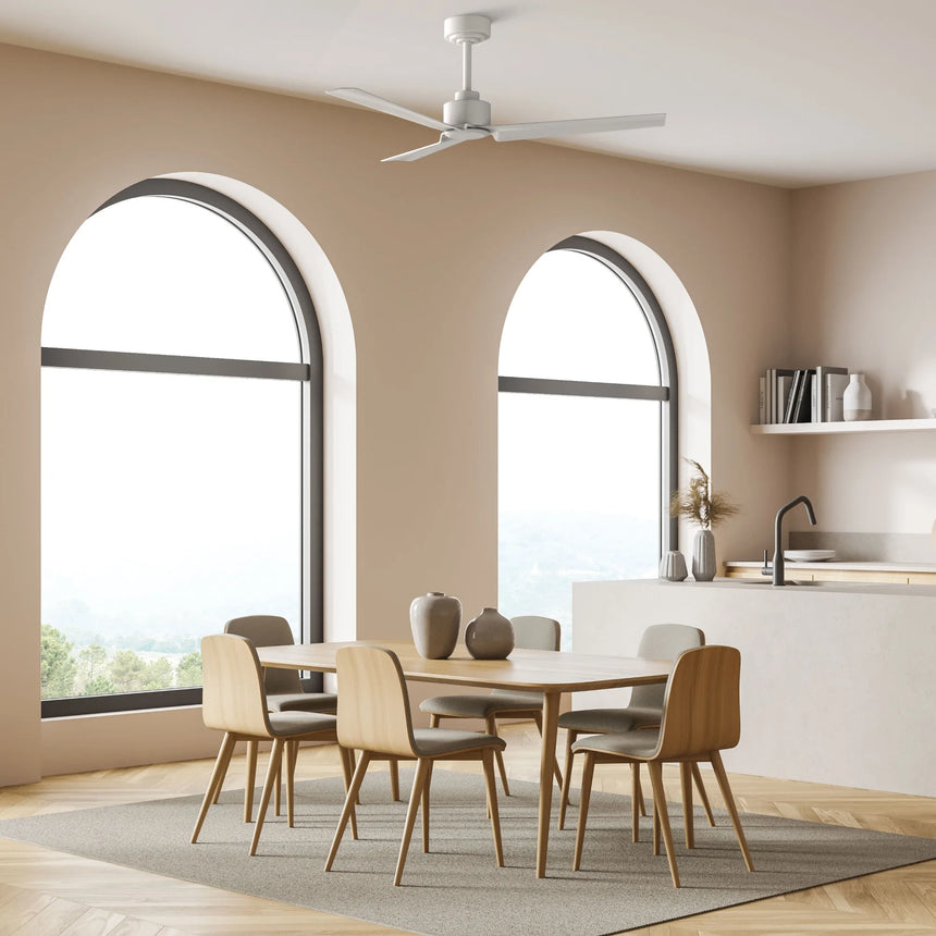 Sulion Ventilador de techo ANNE blanco 075815