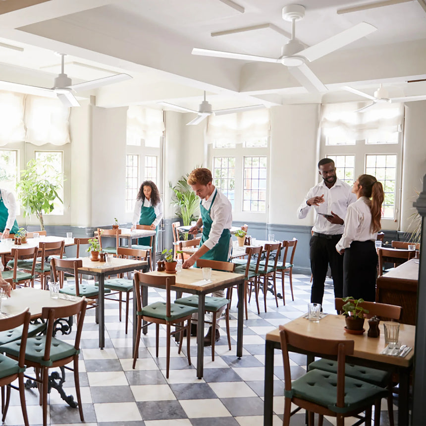 Sulion Ventilador de techo ANNE blanco 075815