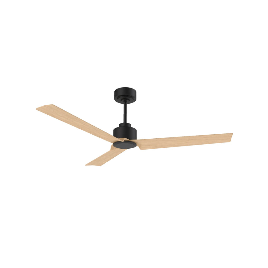 Sulion ANNE Ceiling Fan Black Light Wood 075821