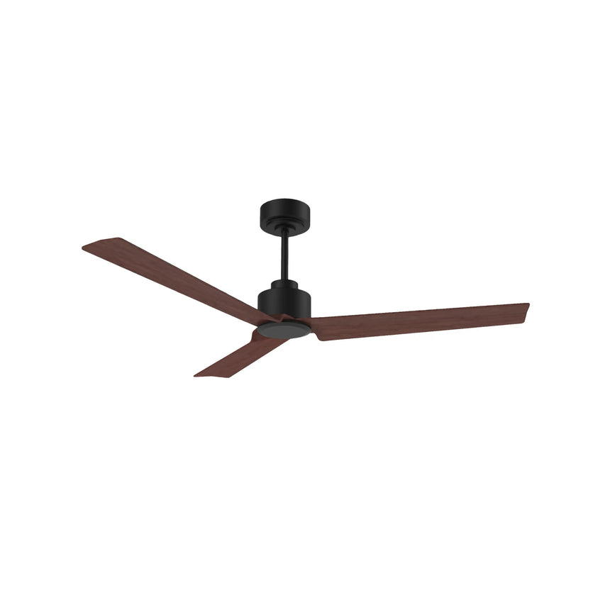 Sulion Ventilador de techo ANNE negro madera oscura 075822