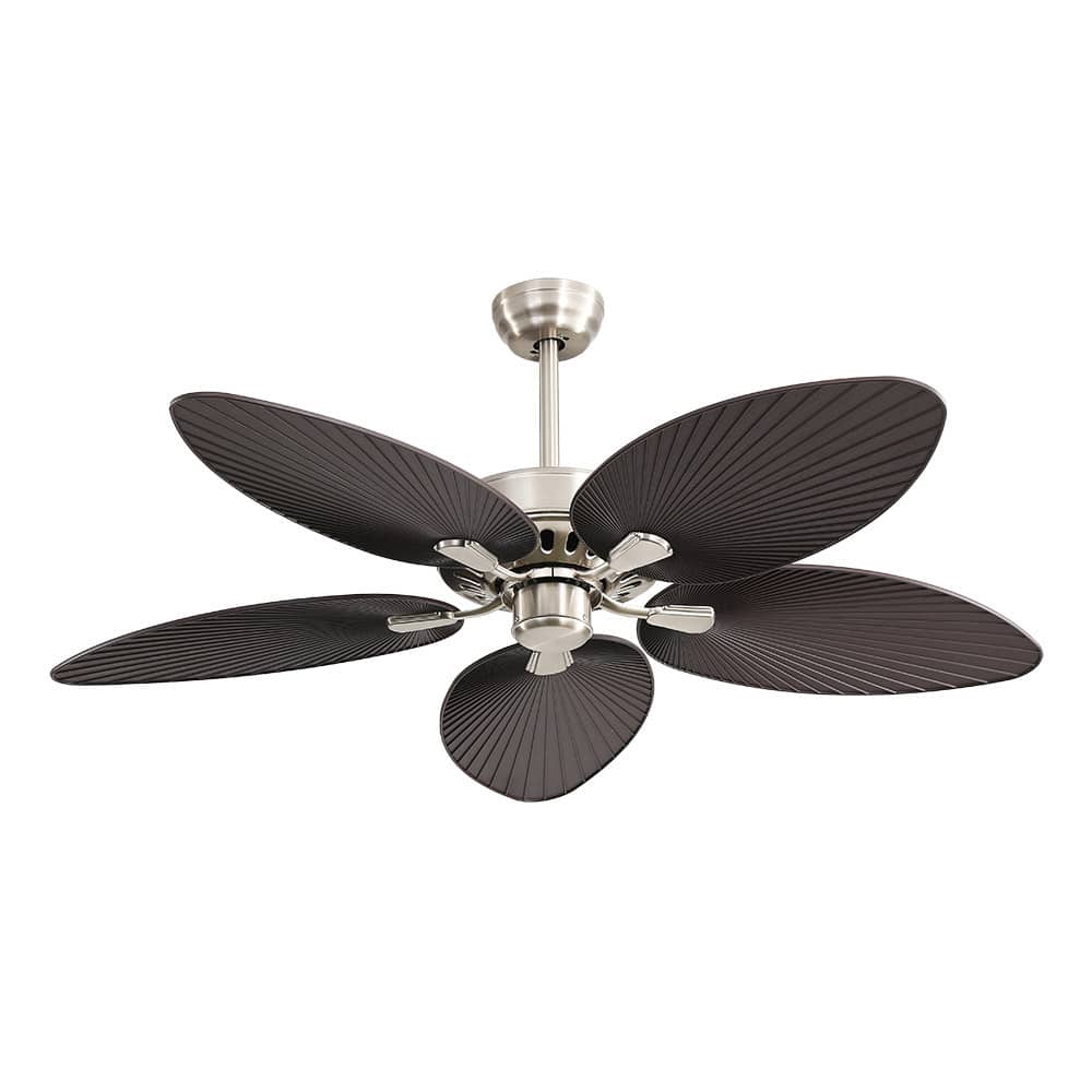 Fabrilamp Borasco DC Fan 24w Niq/Brown 5 Asp.6 Vel 132d Remote.memor.y Temp.3000-4000-6000k 173191534