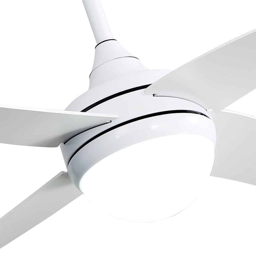 Fabrilamp Klod Fan 2xe27 Dc White 4 Asp.6 Vel.117d C/remote 173692401