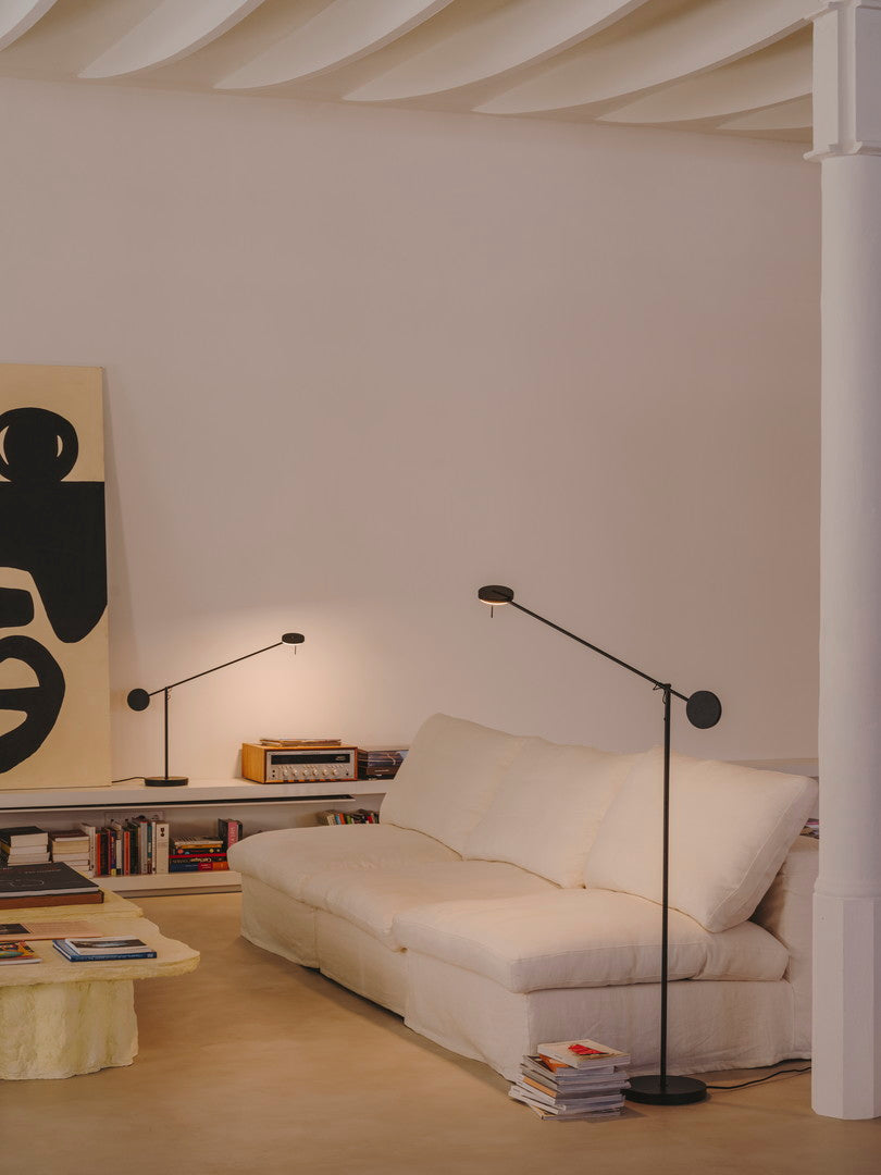 LedsC4 Invisible Table Lamp LED Touch dimmable black 10-7385-05-05