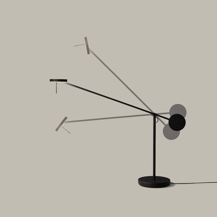 LedsC4 Invisible Table Lamp LED Touch dimmable black 10-7385-05-05