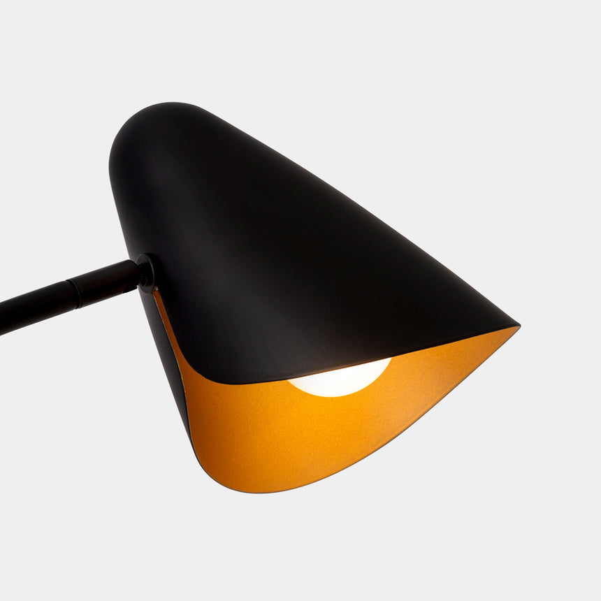 LedsC4 Sobremesa Organic E27 15 Negro 771Lm 10-7582-05-05