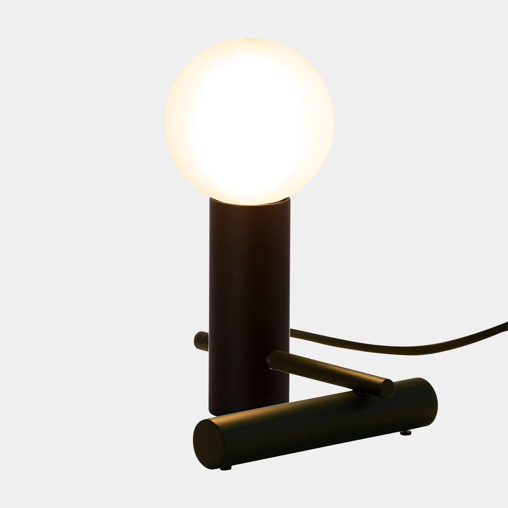 LedsC4 Nude Tiny Ball Table Lamp E27 15 Black 10-8516-05-05