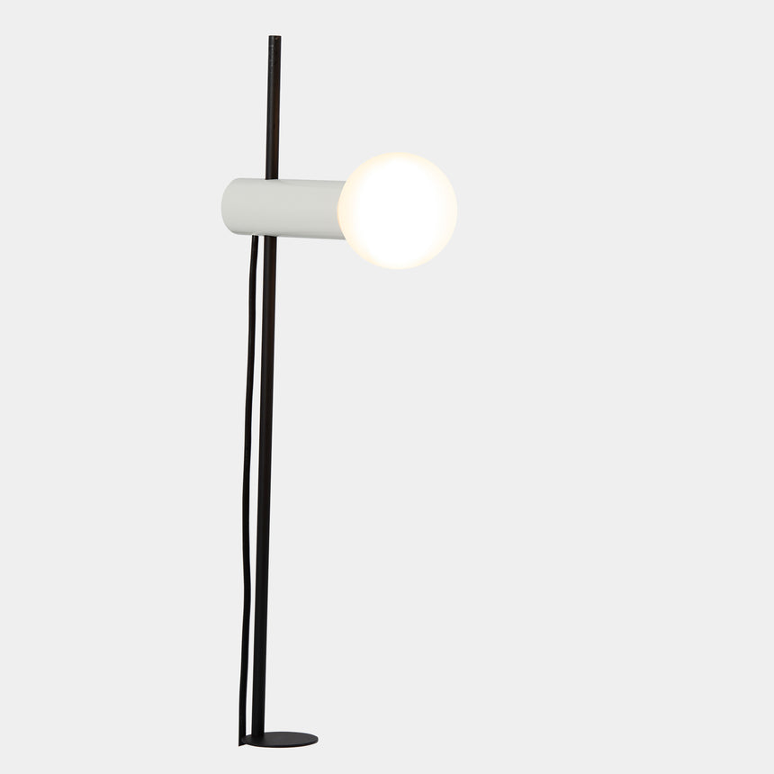 LedsC4 Sobremesa bola Nude Clip E27 15 Gris Piedra 10-8519-05-EM