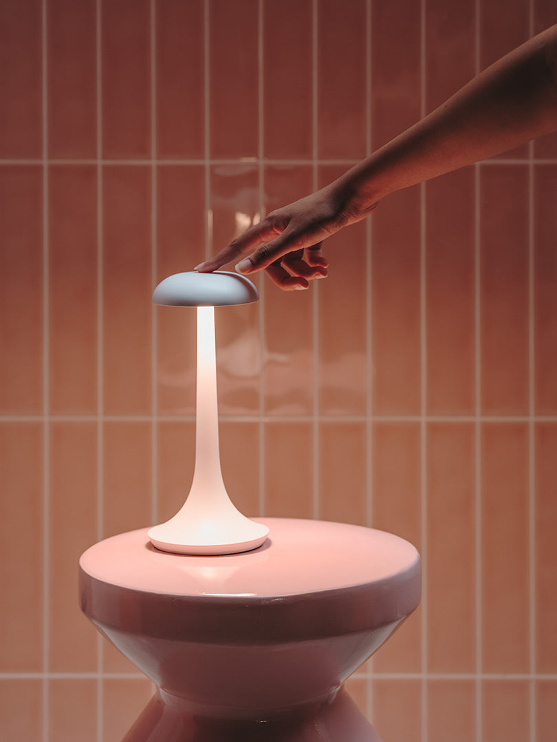 LedsC4 Table Lamp Portobello LED 2.1 Warm White - 2700K Touch Dimming White 137Lm 10-A001-14-14