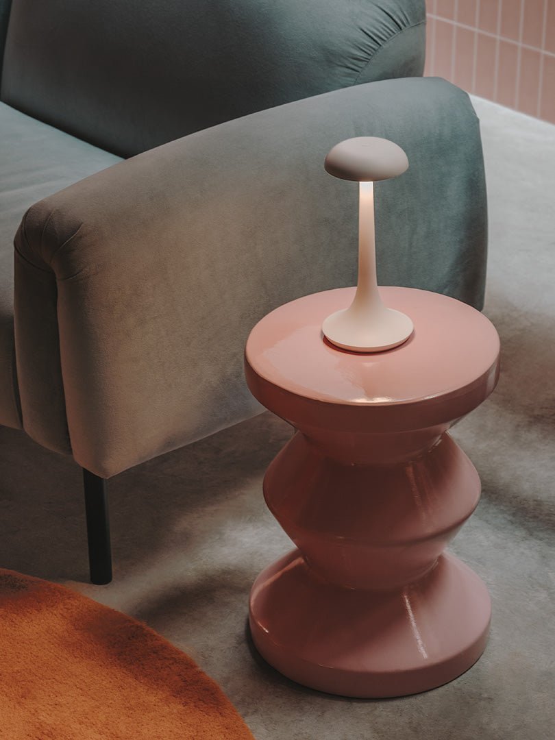 LedsC4 Table Lamp Portobello LED 2.1 Warm White - 2700K Touch Dimming White 137Lm 10-A001-14-14