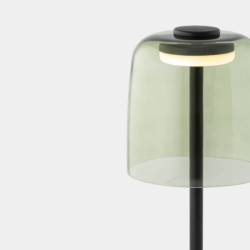 LedsC4 Sobremesa Levels 1 22cm verde LED regulable verde 10-A002-05-08