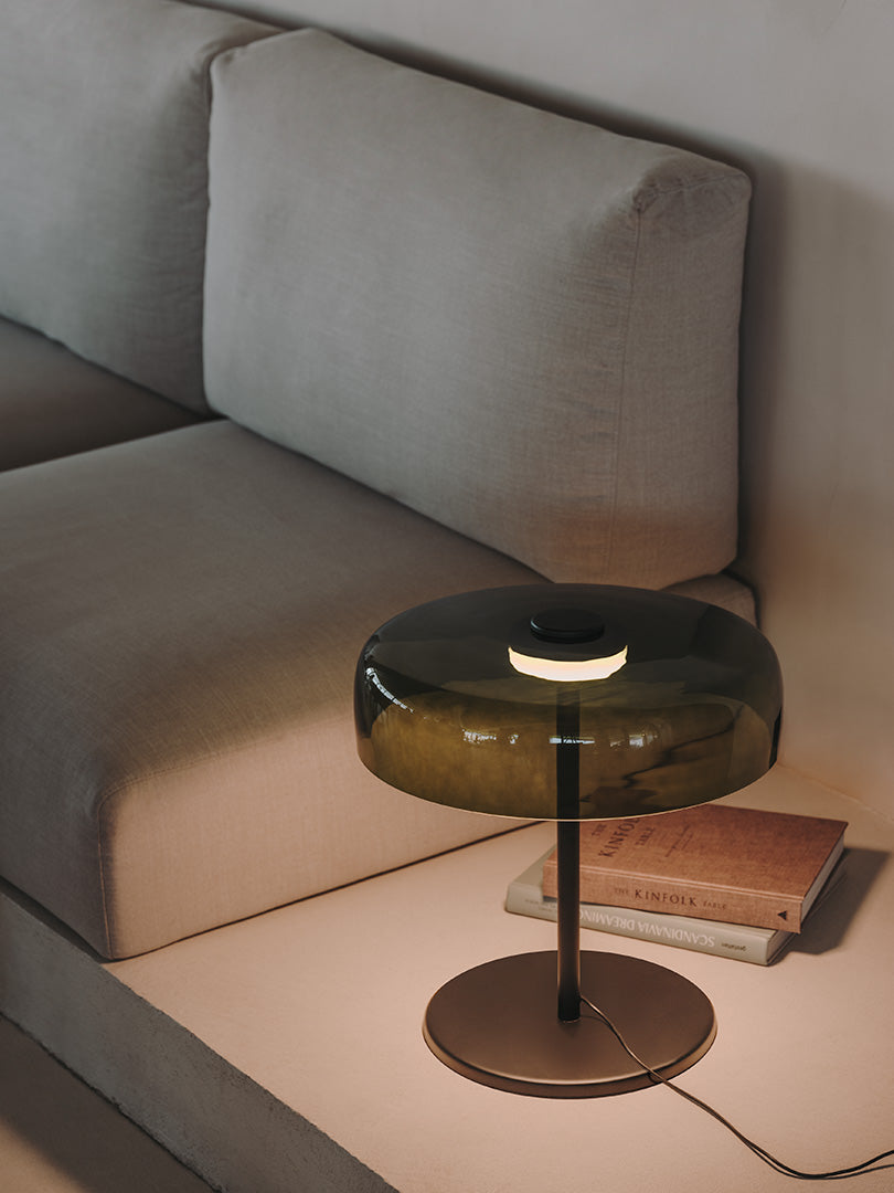 LedsC4 Sobremesa Levels 1 42cm verde LED regulable 10-A004-05-08