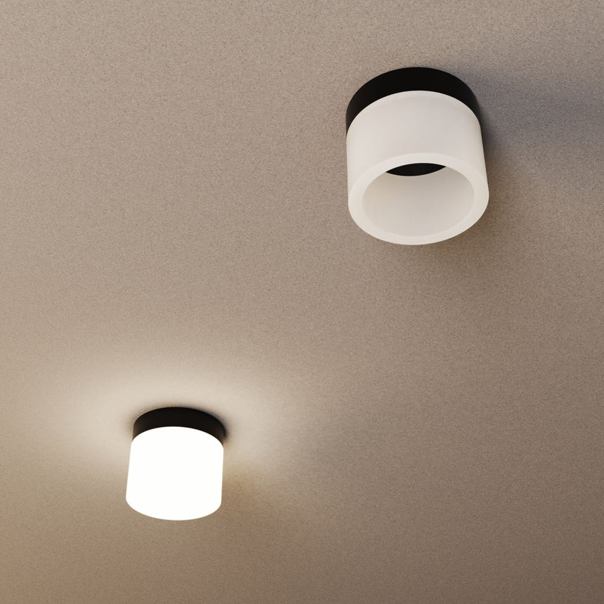 Sulion Congo Plafón IP44 10cm cromo 1003034