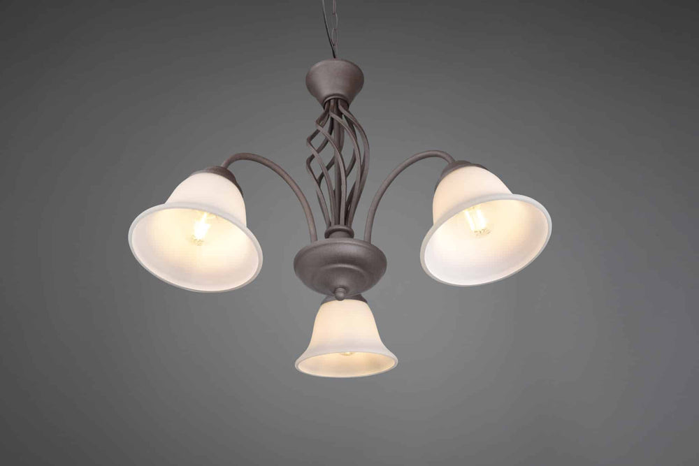 Trio Rustica Rust Metal Ceiling Lamp 101000324