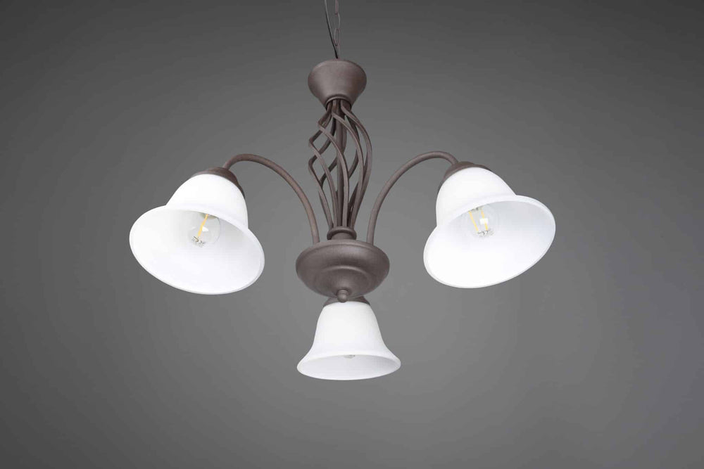 Trio Rustica Rust Metal Ceiling Lamp 101000324