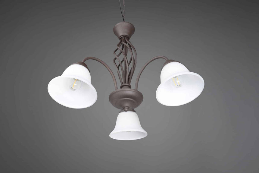 Trio Rustica Rust Metal Ceiling Lamp 101000324
