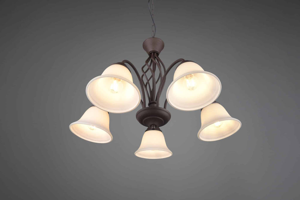 Trio Rustica Rust Metal Ceiling Lamp 101000524