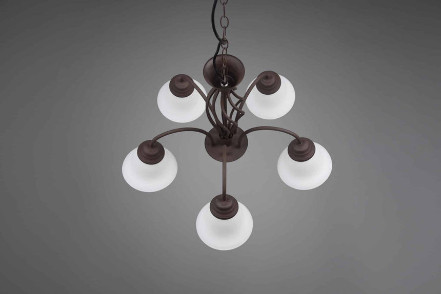 Trio Rustica Rust Metal Ceiling Lamp 101000524
