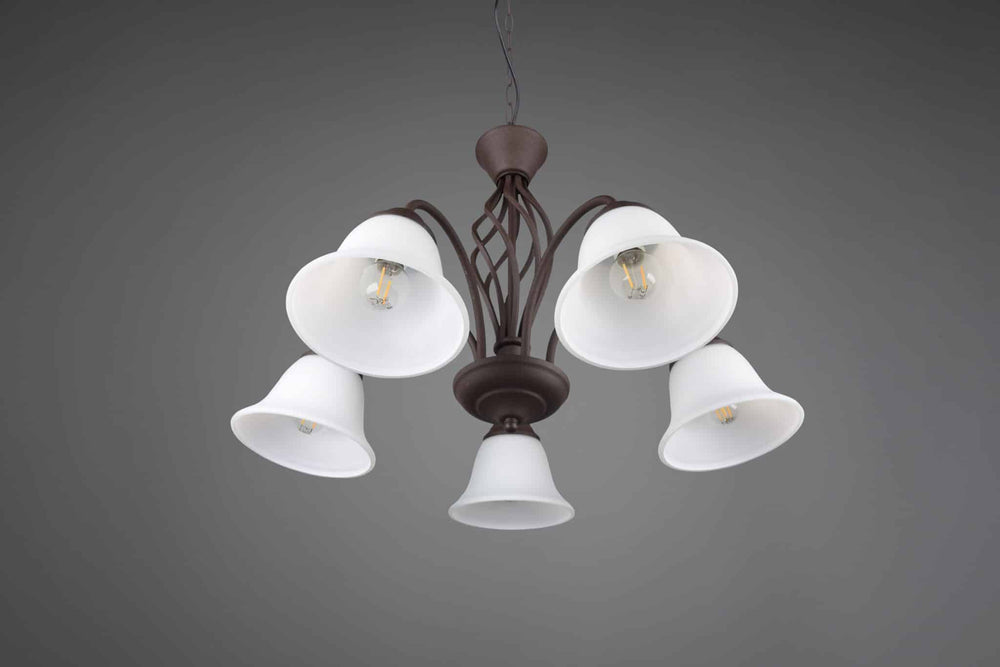 Trio Rustica Rust Metal Ceiling Lamp 101000524