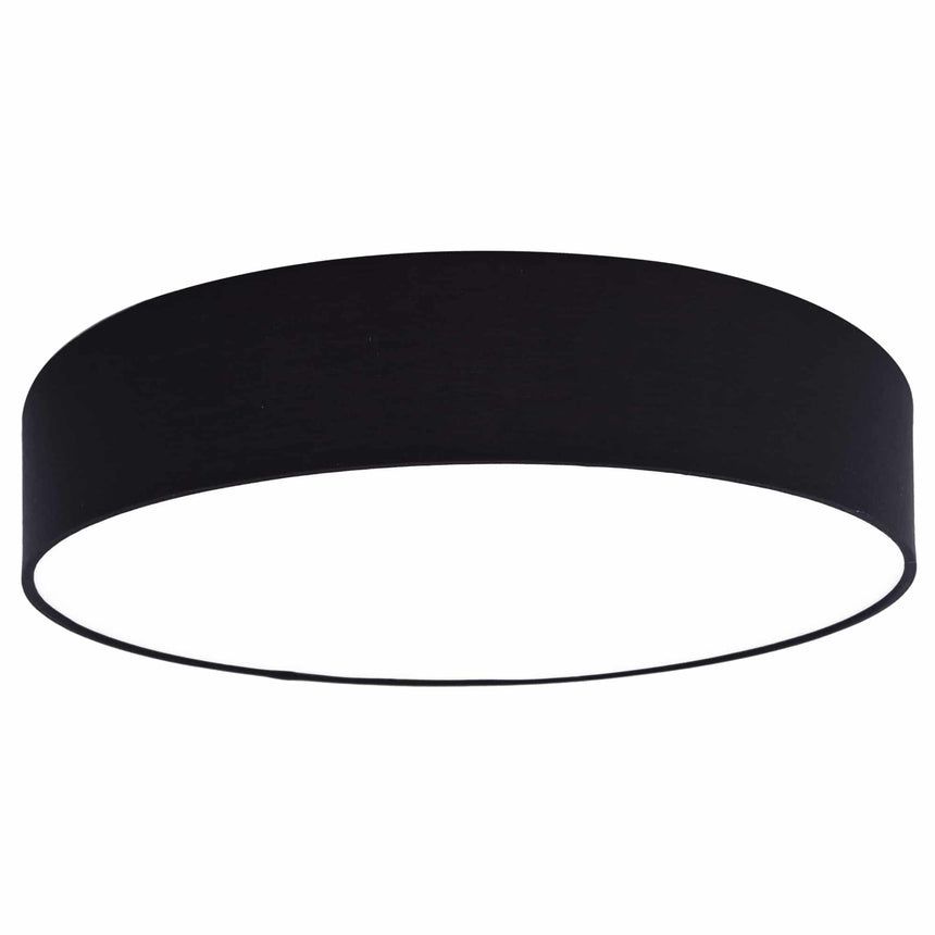 Sulion Moon Plafón de tela negro 40cm - MOON 104320