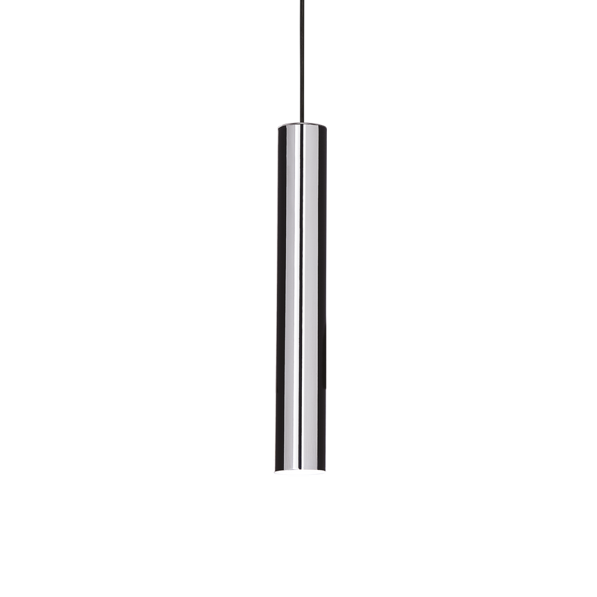 Lámpara colgante Ideal Lux Look cromo Ø6cm 28W 104942