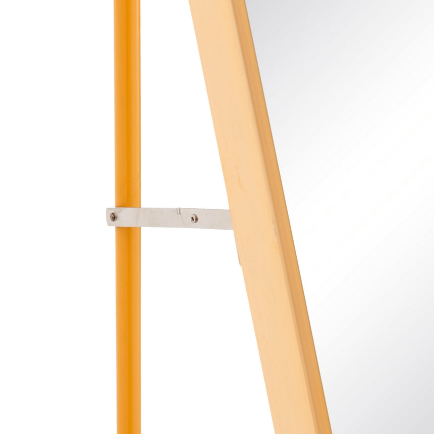 Espejo de pared de aluminio y cristal en dorado 50x160 cm