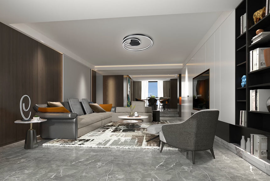 Trio Ciola Table Lamp Black 577210132