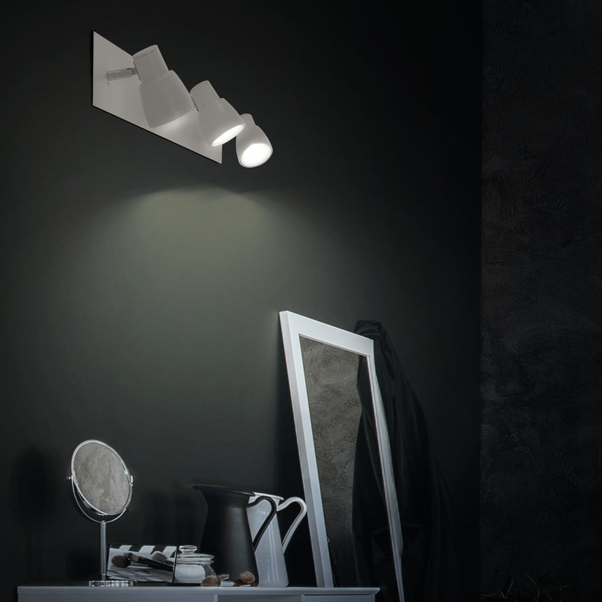 Sulion Fulino 3 White Metal Spotlights - FULINO 112226